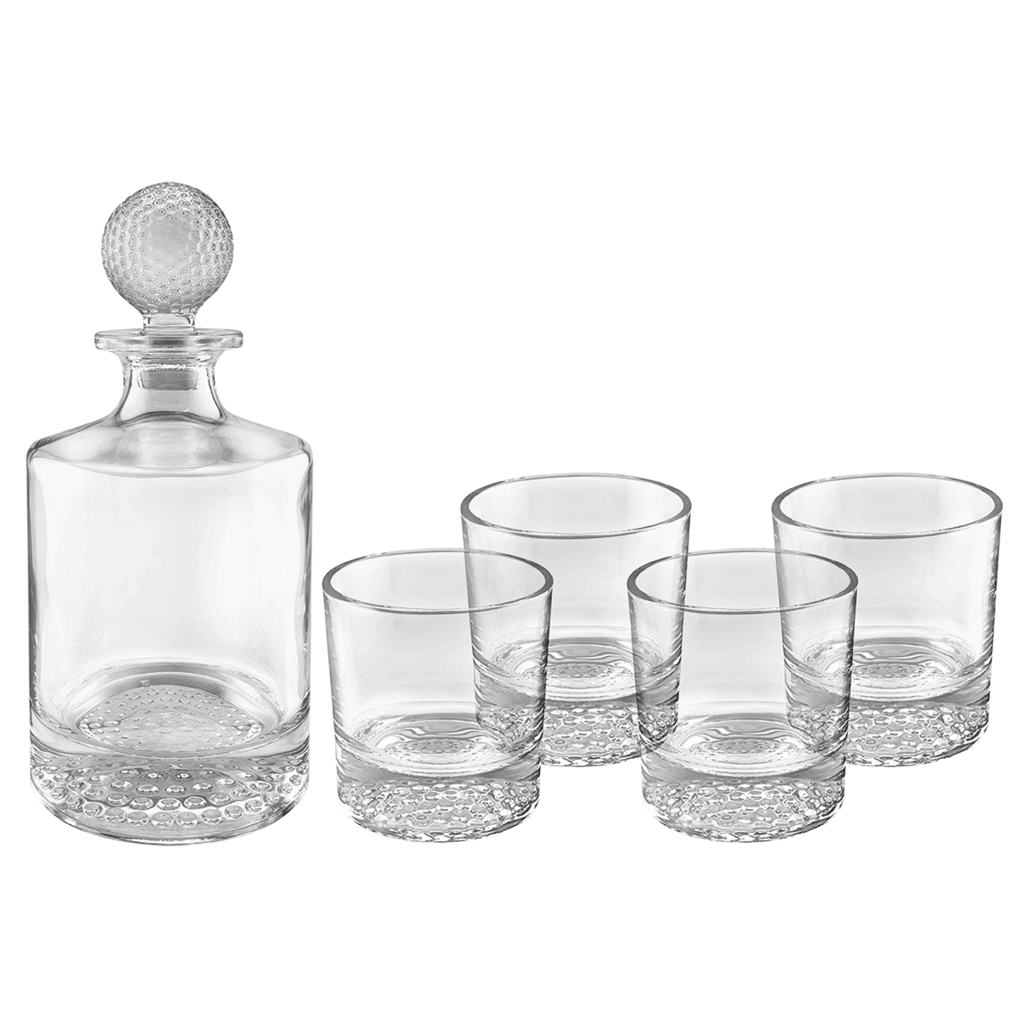 Round Golf Decanter Set