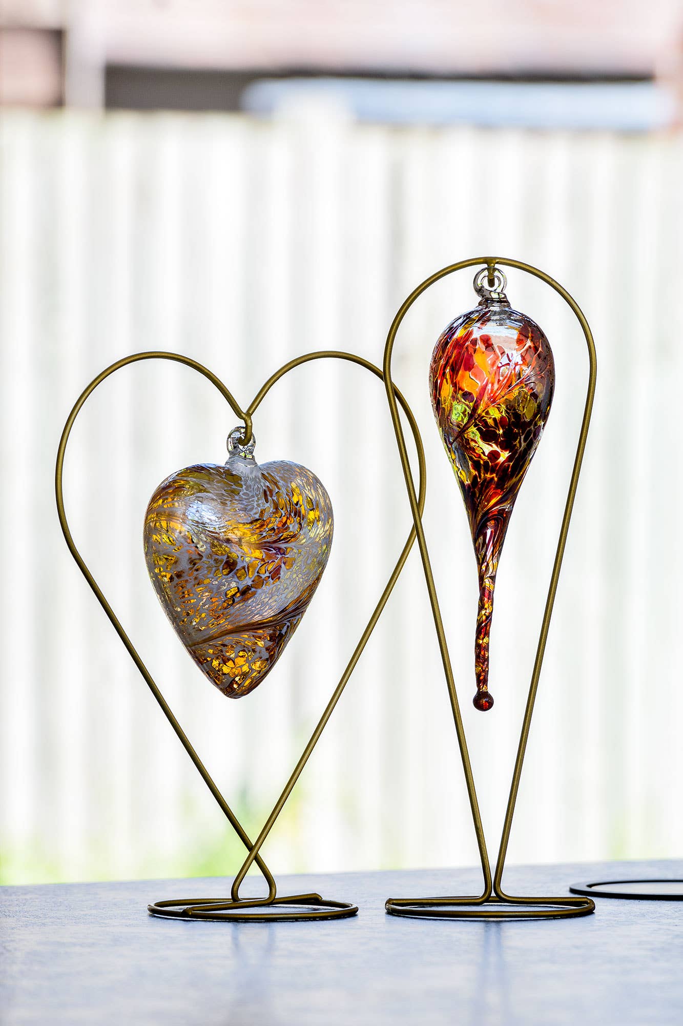 Friendship Droplet Glass Onament - Phoenix