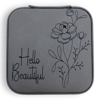 Leatherette Travel Jewelry Box {Hello Beautiful}