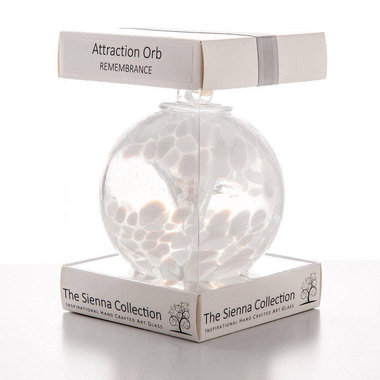 Attraction Orb Glass Onament - Remembrance