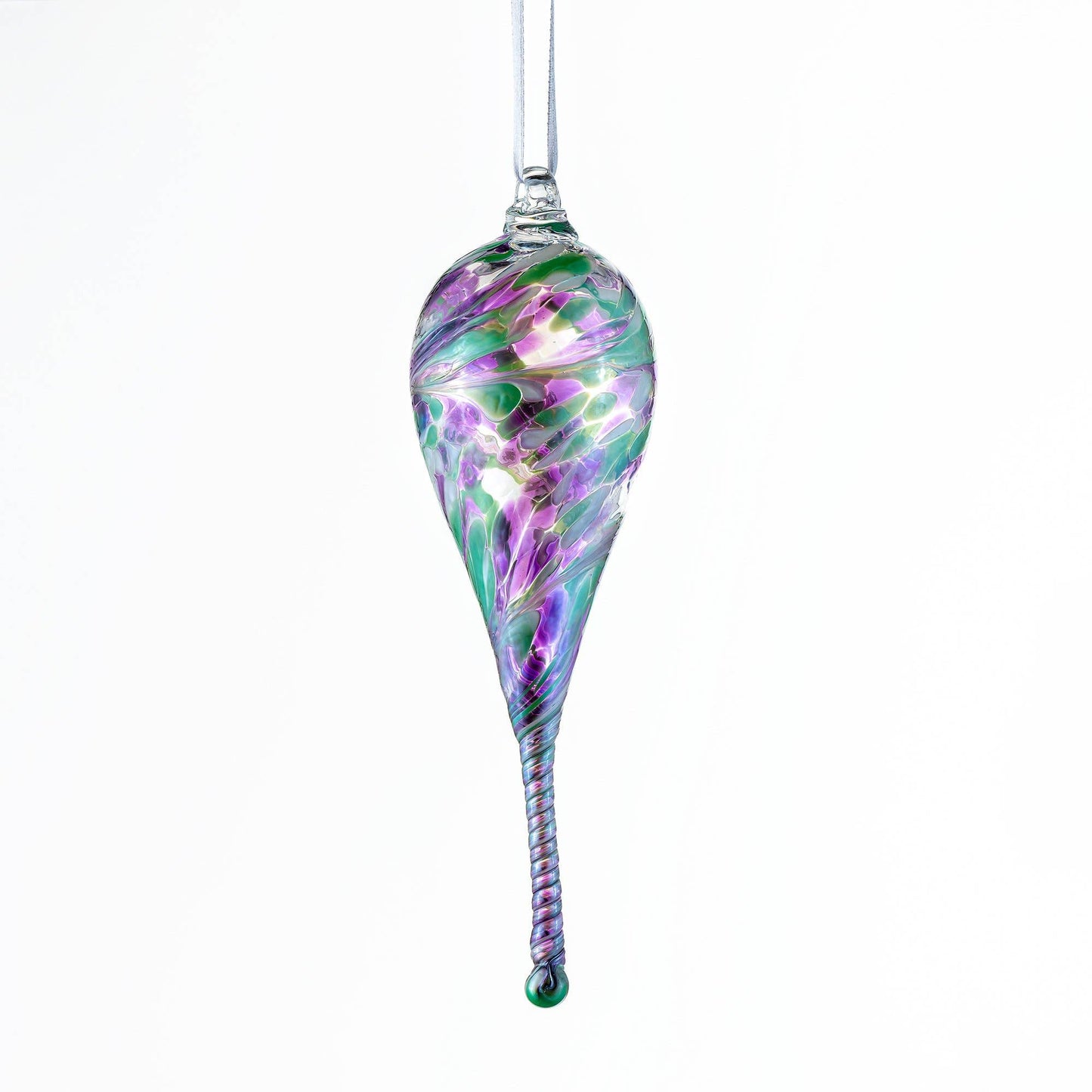 Friendship Droplet Glass Onament - Unicorn