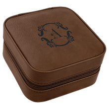 Load image into Gallery viewer, Leatherette Travel Jewelry Box {More precious than jewels}
