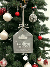 Load image into Gallery viewer, Welcome Home Address Ornament
