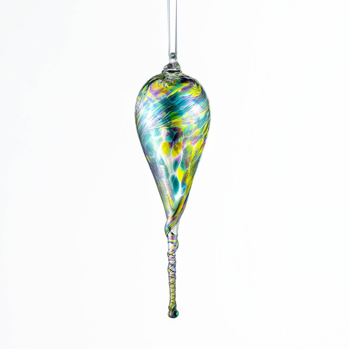 Friendship Droplet Glass Onament - Mermaid